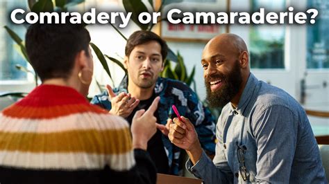 commadory|comradery meaning.